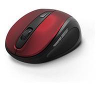 Hama MW-400 - Souris - optique - 6 boutons - sans fil - récepteur sans fil USB - rouge G