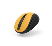 Hama MW-400 V2 Souris sans Fil - Technologie 2.4Ghz, Capteur 1600 dpi, Technologie Smart-Link, Droitier/e - Jaune