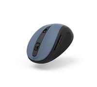 Hama MW-400 V2 Souris sans Fil - Technologie 2.4Ghz, Capteur 1600 dpi, Technologie Smart-Link, Droitier/e - Bleu