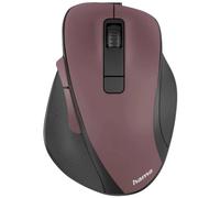 Hama MW-500 Recharge Souris ergonomique radio optique bordeaux 6 Boutons 1600
