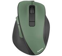 Hama MW-500 Recharge Souris sans Fil - Technologie 2.4Ghz, Rechargeable en USB C, Capteur Blue Wave 1600 dpi, Technologie Smart-Link, Clics Silencieux, Droitier/e - Verte