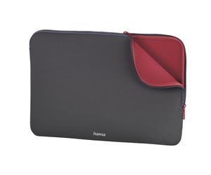 Hama Neoprene 43,9 cm (17.3 ) Housse Gris, Rouge
