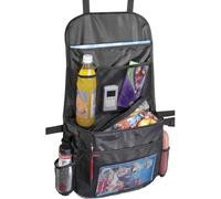hama Organiseur de voiture avec compartiment isotherme en nylon noir (sans déco)