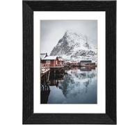 Hama Oslo noir 20x30 bois incl. passepartout 175949