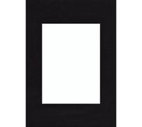 Hama Passe-partout (premium, dimensions : Extérieur : 30 cm x 40 cm / Intérieur : 20 cm x 28 cm) Noir Profond