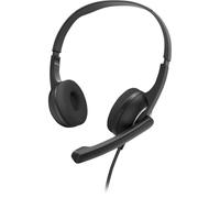 Hama PC-Office-Headset HS-P150 V2, Stereo, Schwarz Micro-casque