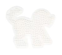 Hama Plaque midi Chien pour perles Blanc