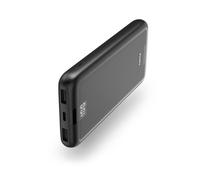 Hama Performance 10 - Batterie Externe [Power Bank 10 000mAh] [Batterie Portable USB C Fast Charge] Compatible avec Les iPhones Samsung et Bien Plus - Gris Anthracite