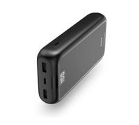 Hama Performance 24 - Batterie Externe [Power Bank 24 000mAh] [Batterie Portable USB C Fast Charge] Compatible avec Les iPhones Samsung et Bien Plus - Gris Anthracite
