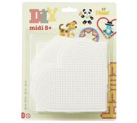 Hama- Perles à Repasser, 4580, Large, Blanc