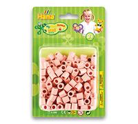 Hama Perlen 8526 Lot de Perles à Repasser avec Environ 250 Maxi Perles colorées de 10 mm de diamètre en Rose Clair, Plaisir créatif pour Petits et Grands