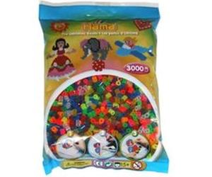 Hama perlen transparentfarben 3.000 stück (201-80 tra) G