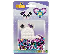 Perles a repasser petit modele - panda coeur Jaune