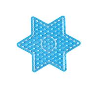 Hama plaque transparente étoile pour perles maxi 8222