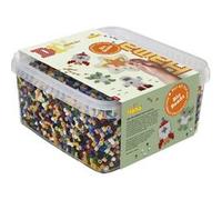 HAMA Perles à repasser Bio midi 'mix de couleurs', boîte G