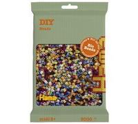 Hama Perles à repasser Bio midi, sachet, 'mix 10 couleurs'