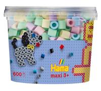 Hama Perles à Repasser | Environ 600 Perles - Mélange 52 - Couleurs n° 2, 95, 96, 97, 98 | Mosaïque déco & Bricolage pour Enfants créatifs à partir de 5 Ans