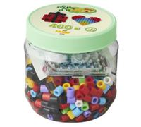 Hama Perles à repasser maxi, dans un pot en plastique
