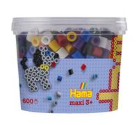 Hama Perles à repasser maxi 'mélange de couleur vive', boîte