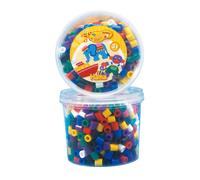 Hama - Pot de 600 perles - Hama Maxi : Perles vives