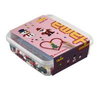 hama Perles à repasser maxi + plaque 'Noël', en boîte