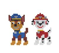 Hama Perles à repasser maxi + plaque 'Paw Patrol', en boîte