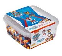 HAMA Perles à repasser maxi + plaque 'Paw Patrol', en boîte G