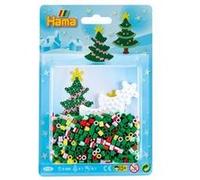 HAMA Perles à repasser midi 'Arbre de Noël', sous blister G