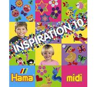 Hama Perles à repasser midi Cahier d'inspiration n° 10 (64 pages)