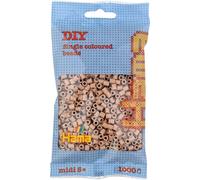 Hama Perles à repasser midi cappuccino en sachet 5,0 mm 1.000 perles à repasser