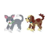Hama Perles à repasser midi 'Chien & chat', boîte cadeau