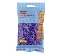 Hama Perles à repasser midi, dans un sachet, rouge