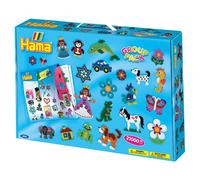 Hama Perles à repasser midi en coffret 5,0 mm 21.000 perles à repasser