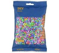 HAMA Perles à repasser midi 'Mix Pastel', en sachet