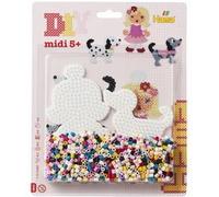 Hama Perles à repasser midi 'Petit chien/poupée', en blister