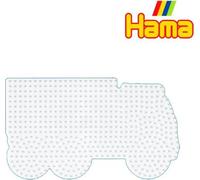 Hama® Perles à repasser Midi - Plaque Brummi blanche