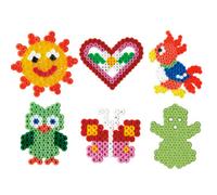 Hama Perles à repasser midi + plaques, dans une boîte, rouge