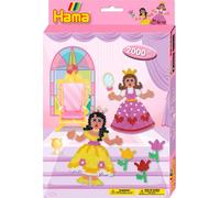 Hama Perles à repasser midi "Princesses" Coffret cadeau 2.000 perles à repasser