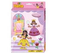 Hama - Perles à repasser midi 'Princesses' - Coffret cadeau Multicolore Taille unique