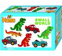 Hama Perles à repasser midi "Small World Auto" Coffret cadeau 5,0 mm 2.000 perles à repasser