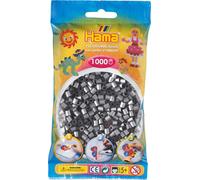 Jeu de perles - HAMA Midi - Sachet de 1000 perles - Argent - A partir de 5 ans