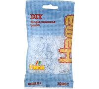 HAMA PERLES BLANC transparent 1000pcs, 1sachet