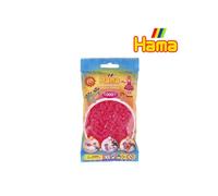 HAMA perles FUCHSIA 1000pcs, 1sachet
