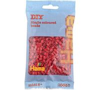 HAMA perles rouge moyen 1000pcs, 1sac
