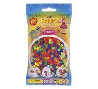 HAMA Perles transparentes NEON 1000pcs, 1sachet