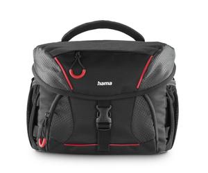 Hama Phoenix 140 Housse Pochette Protection Appareil Photo Noir, Rouge, Moderne