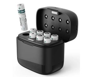 HAMA Pile Rechargeable AAA x8 + Chargeur USB-C