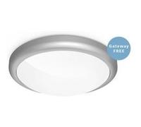 Hama Plafonnier WiFi, rond, Ø 33 cm, cadre métallique Blanc G
