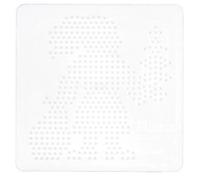 Hama - Plaque pour perles à repasser Père Noël Midi Ø5 mm - 284 Blanc