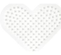 Hama Plaque Petit cœur pour perles standard (Ø5 mm)